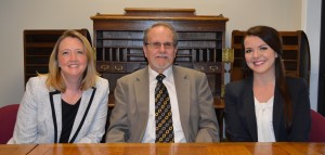 Our Attorneys, from left to right: LeAnne Abbott, Robert Gambrell, Bridgette Davis